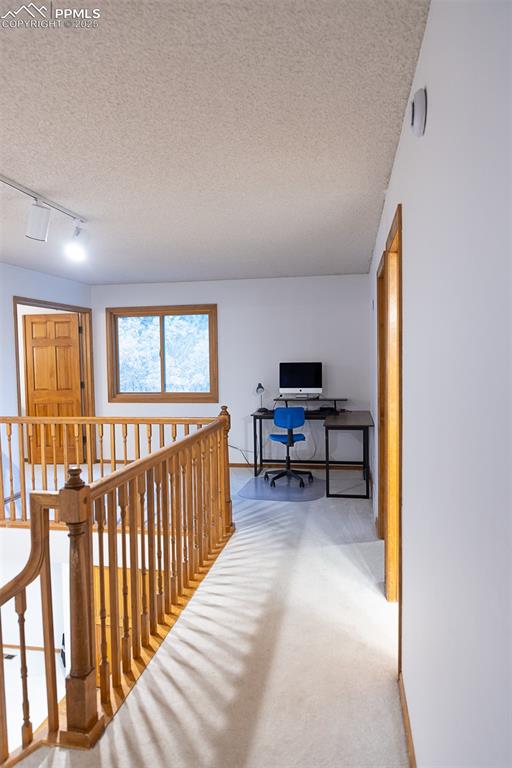 Upper level has a loft area as well.