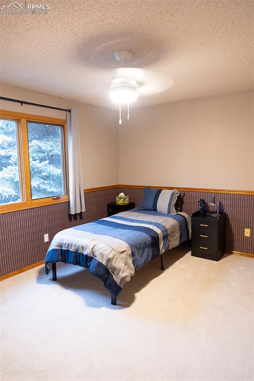 Bedroom on upper level.