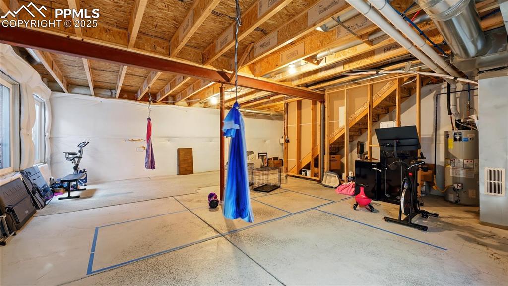 Unfinished Basement.