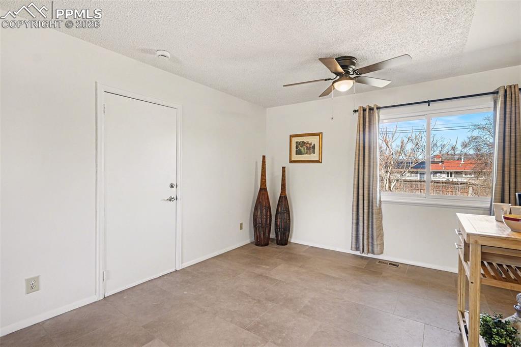 New ceiling fans and updated lighting elevate every room