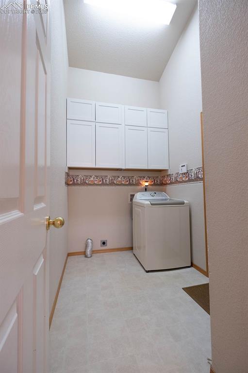 Laundry is on the main level.