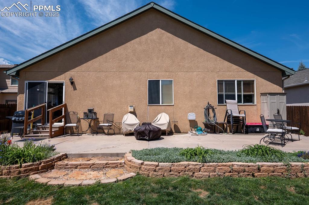 Come Relax in the back yard.