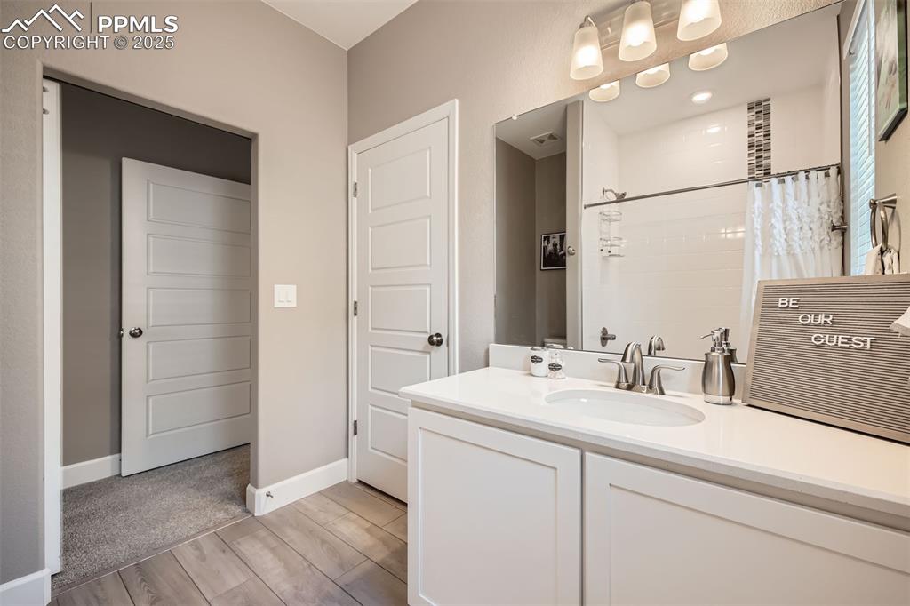 Full bath adjacent to primary on main floor