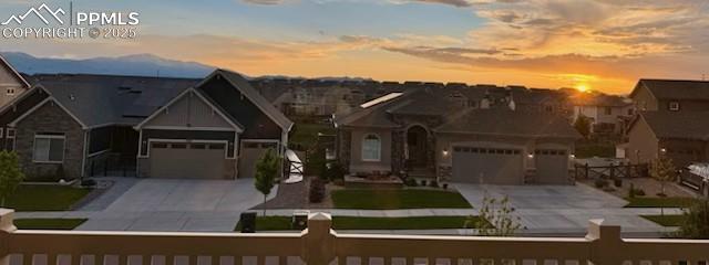 Gorgeous Pikes Peak and Sunset from front balcony