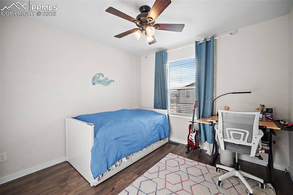 upper level secondary bedroom