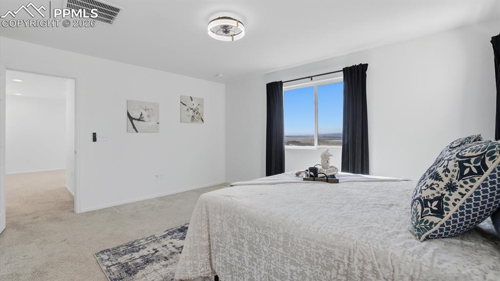 Upper Level Primary Bedroom.