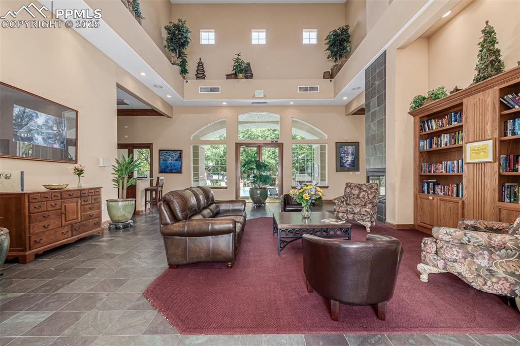 Community center meeting area.