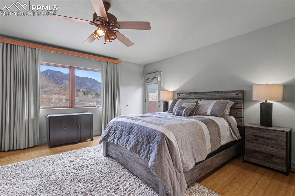 Lower level Bedroom featuring light carpet and a closet