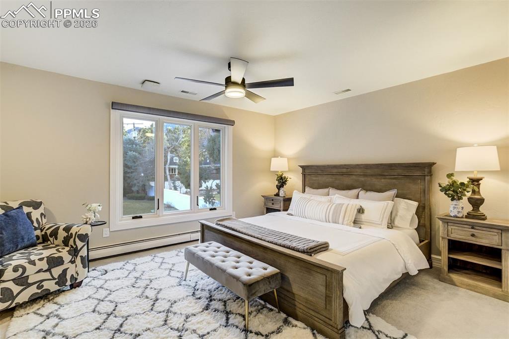 Upstairs Bedroom with Walk-in Closet