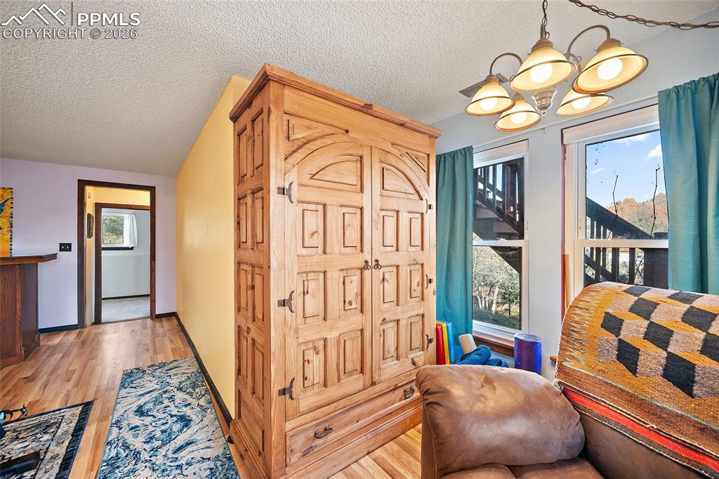 Sitting area within living room.