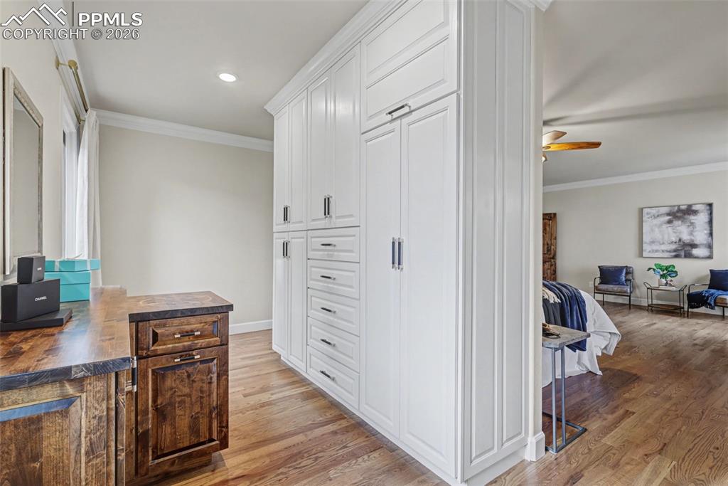 Custom built additional storage space