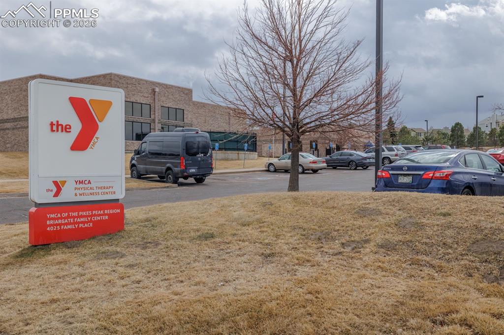 Local YMCA a short distance from the home