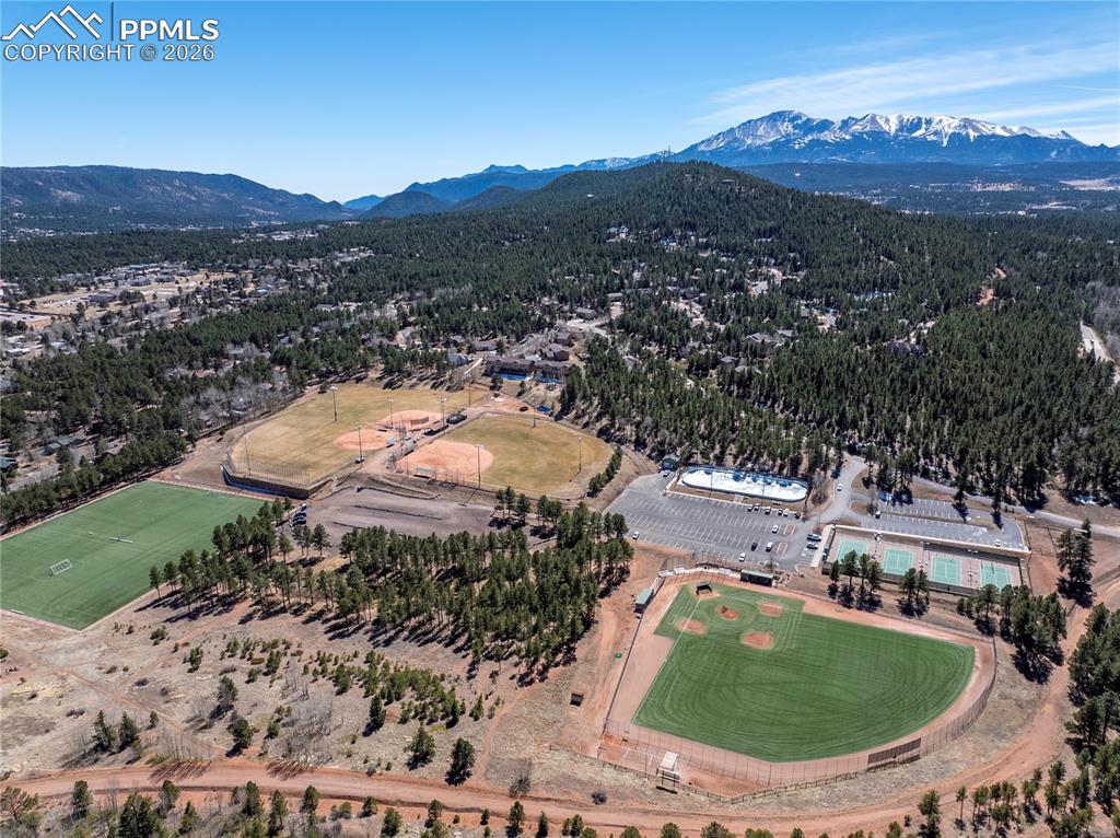 Meadow wood sports complex is a walk away with year-round availability for tennis, pickleball, ice skating, soccer, baseball, and a dog park. Also biking trails run around the complex so take your mountian bike out after work.