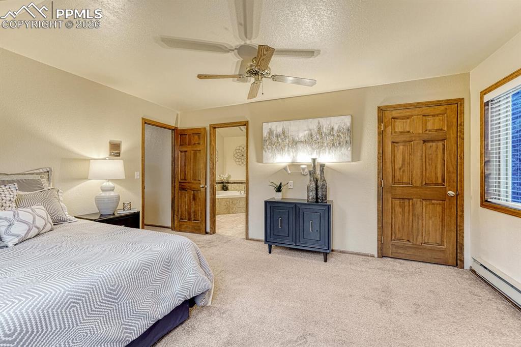 Primary bedroom with ensuite