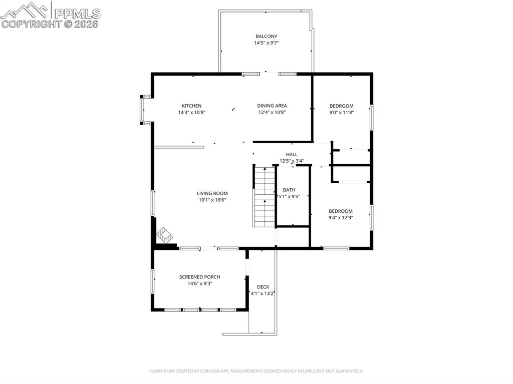 Middle level with sunroom 
