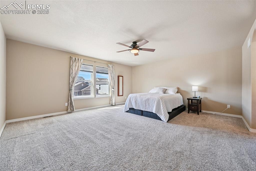 Upstairs Primary Suite