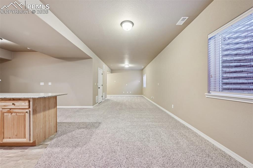 9' ceilings in the basement (extra high)