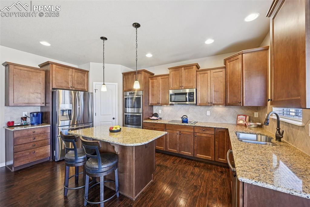 Miles of counter space!