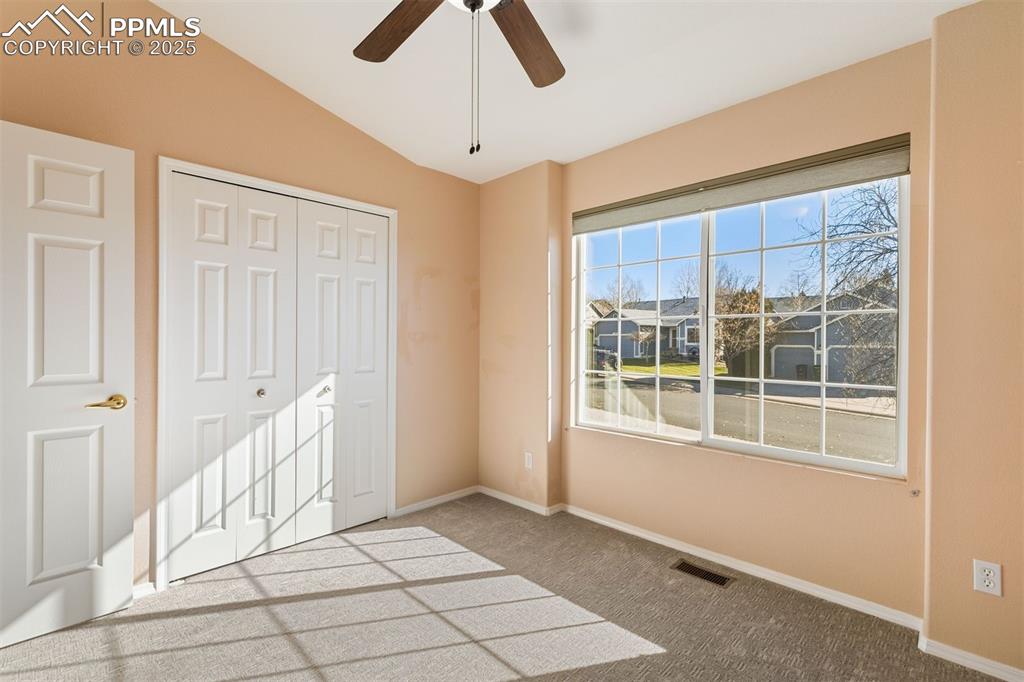 Front facing bedroom.