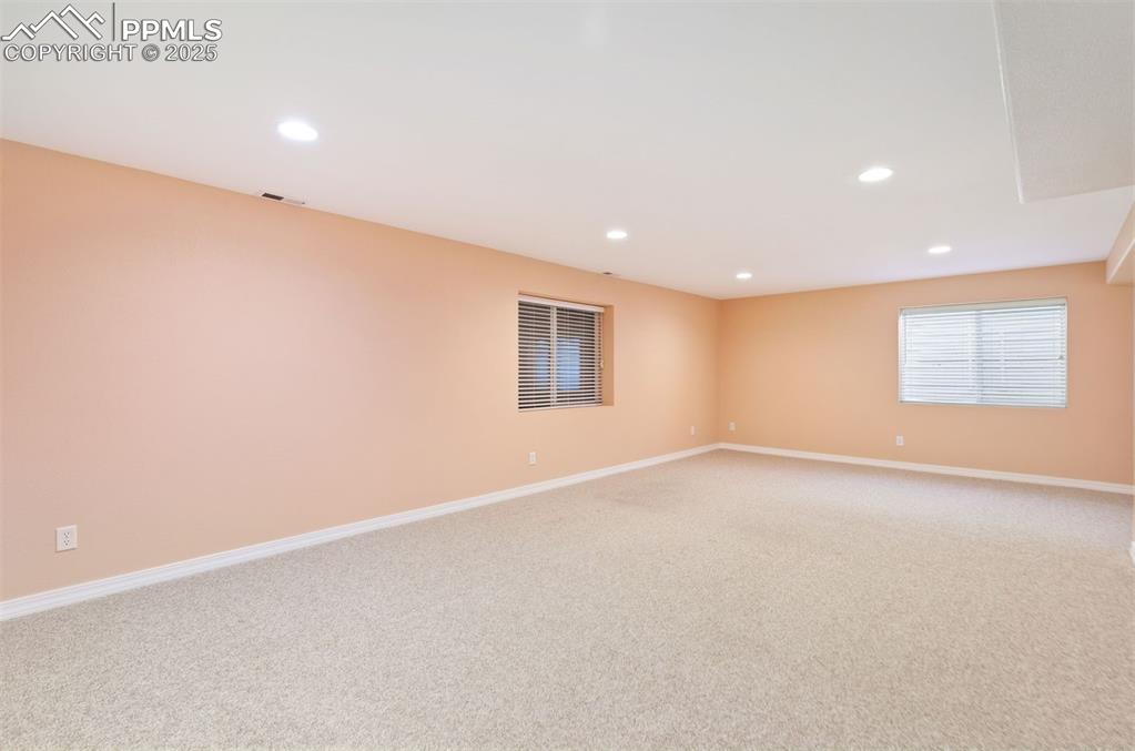 Spacious Flexible Basement