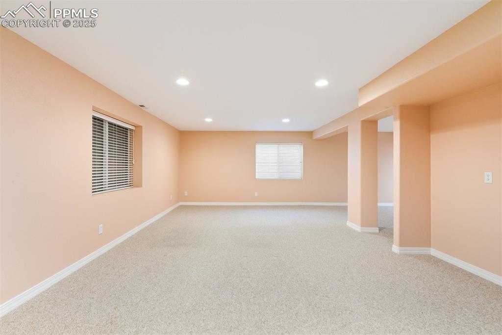 Endless opportunities in spacious basement.
