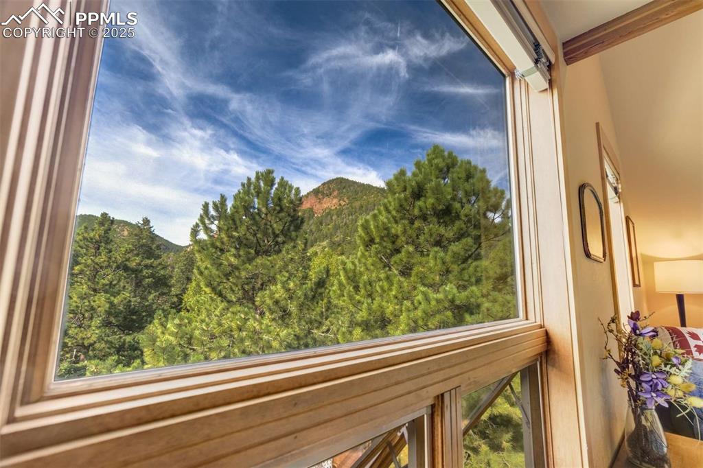 View of mountain backdrop