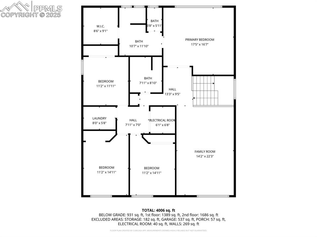 Floor Plan Upper Level