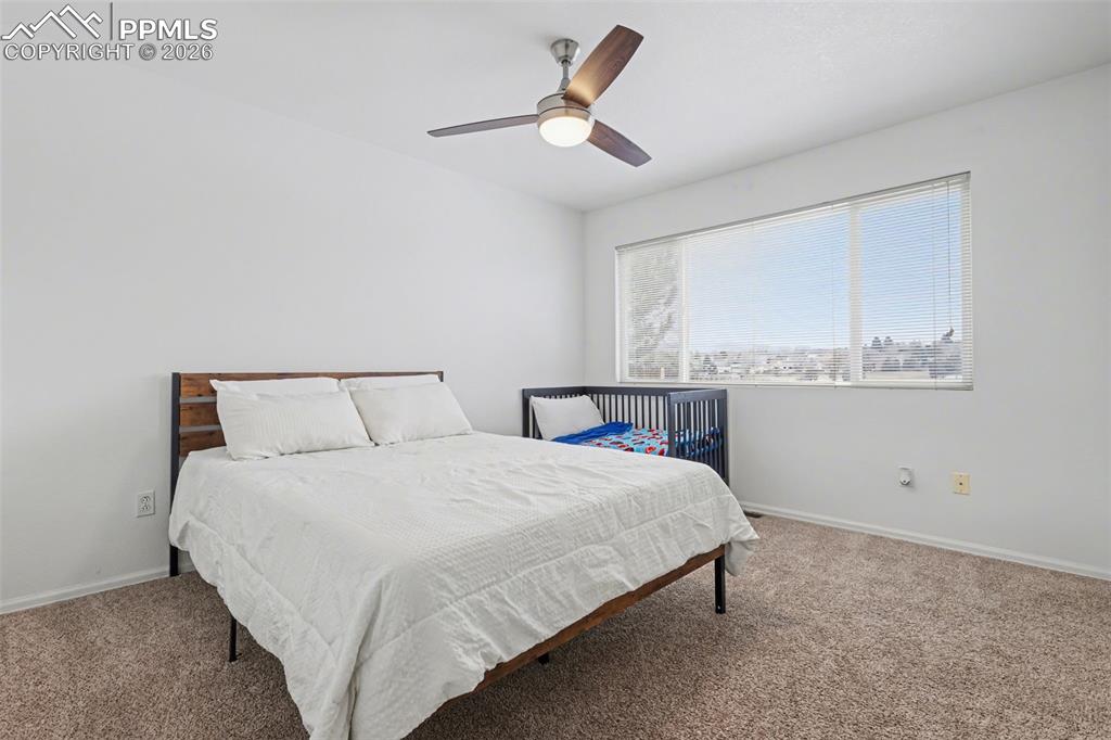 Primary Bedroom backs to Golf Course & Has Views!