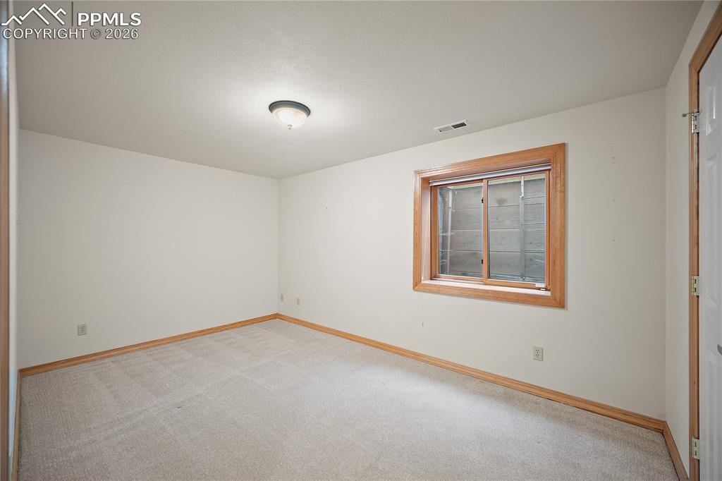 Large Basement Bedroom