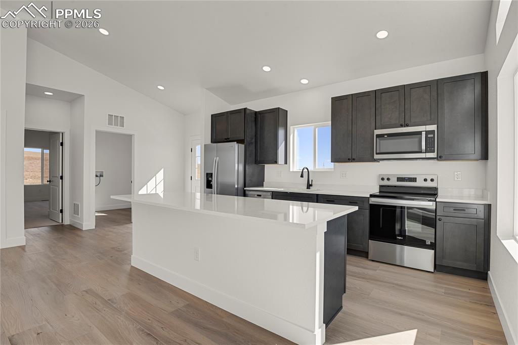 This image shows the same model with alternate finishes. Actual home is currently being built