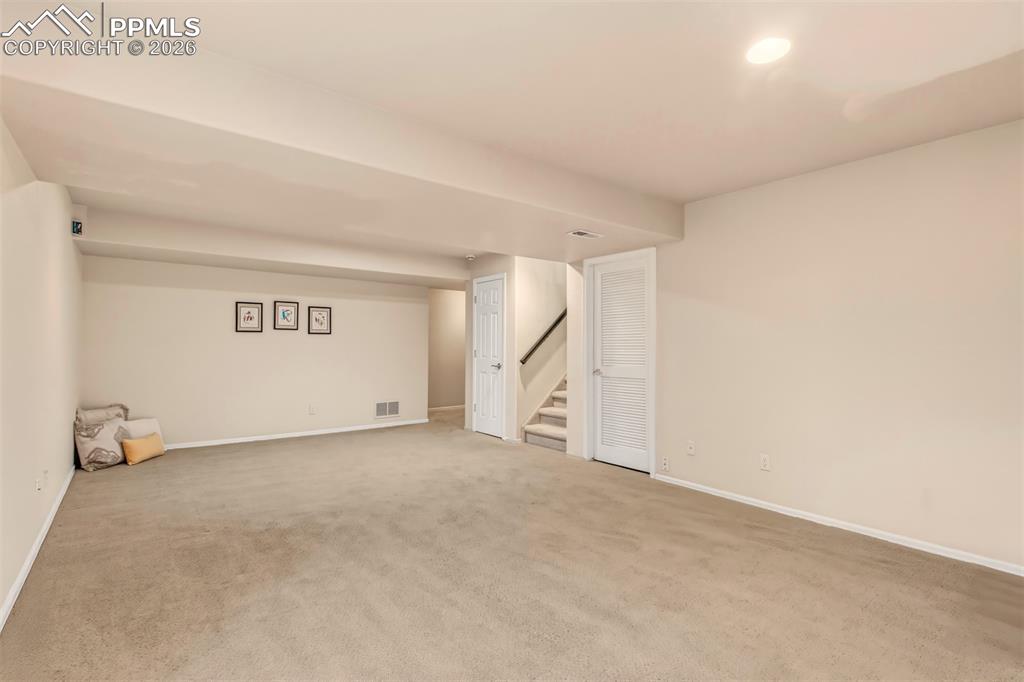 Family room measuring 14x24, offering ample space for entertaining. 