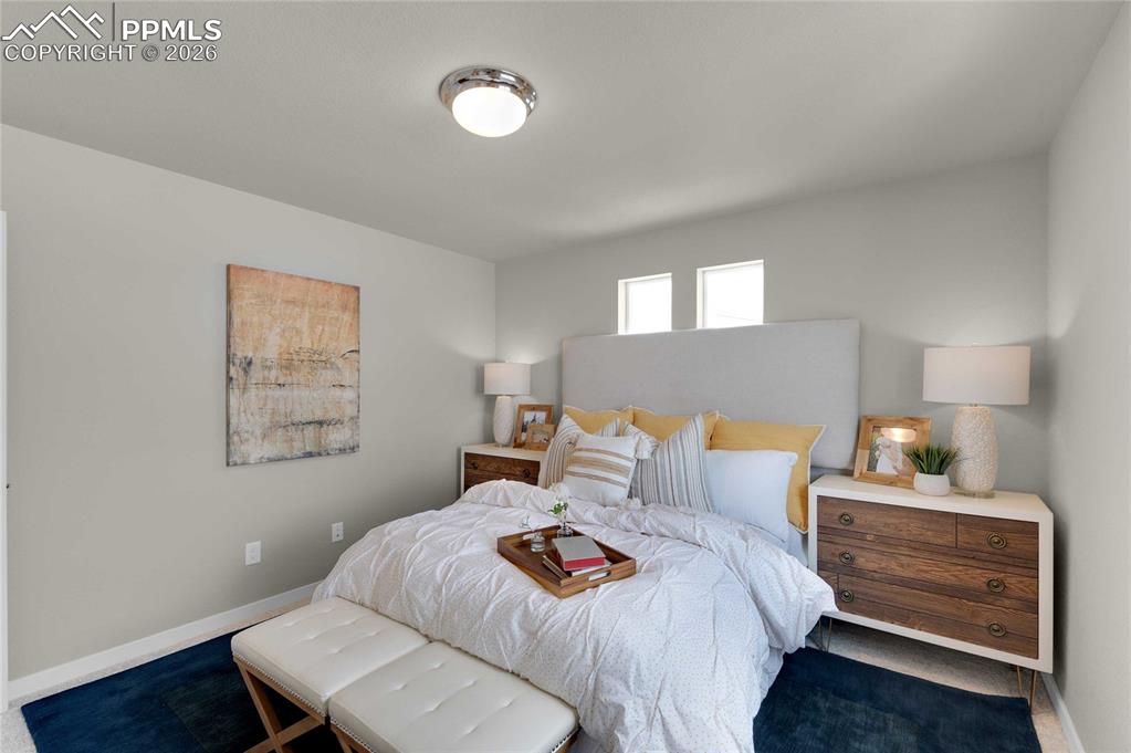 *Photos of a model home*