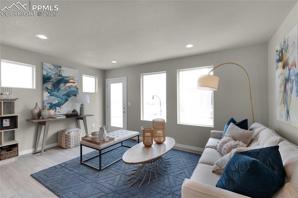 *Photos of a model home*