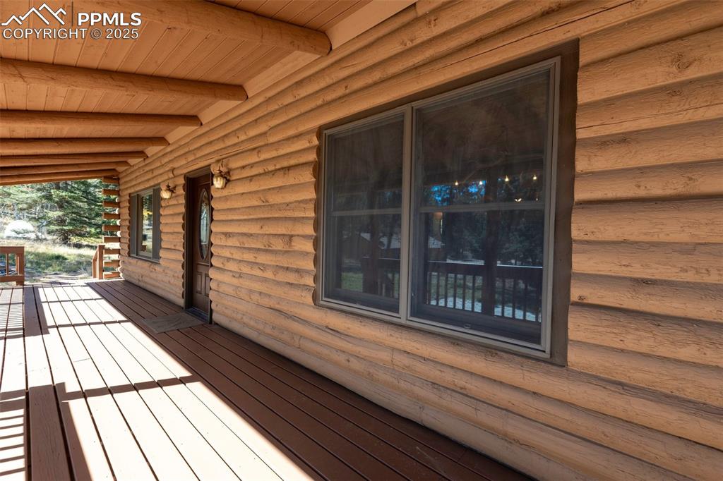 Beautiful and welcoming covered front porch.