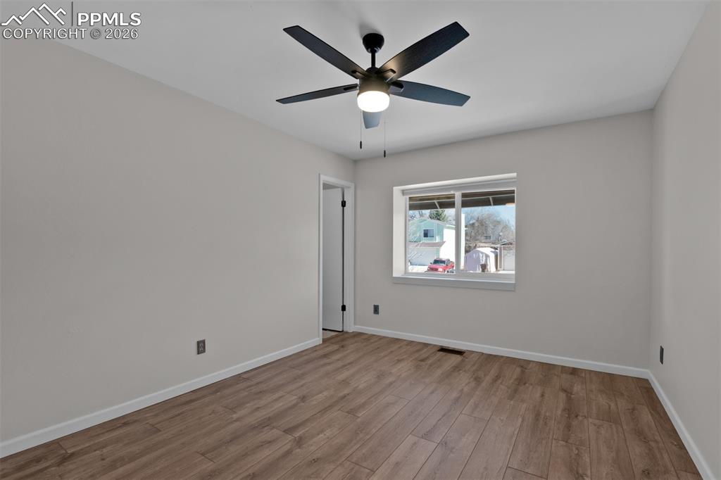 With ensuite bathroom to the left in the photo.