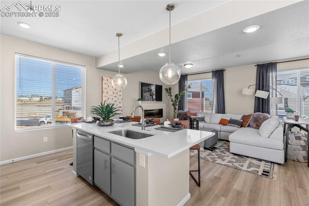 Photos of model home