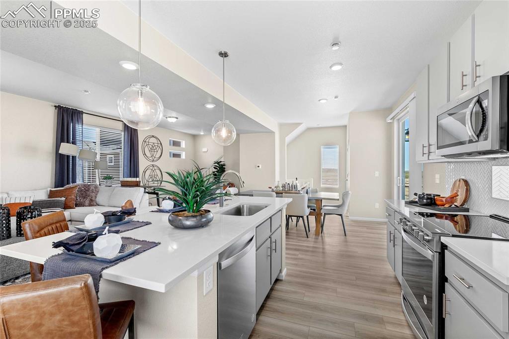 Photos of model home