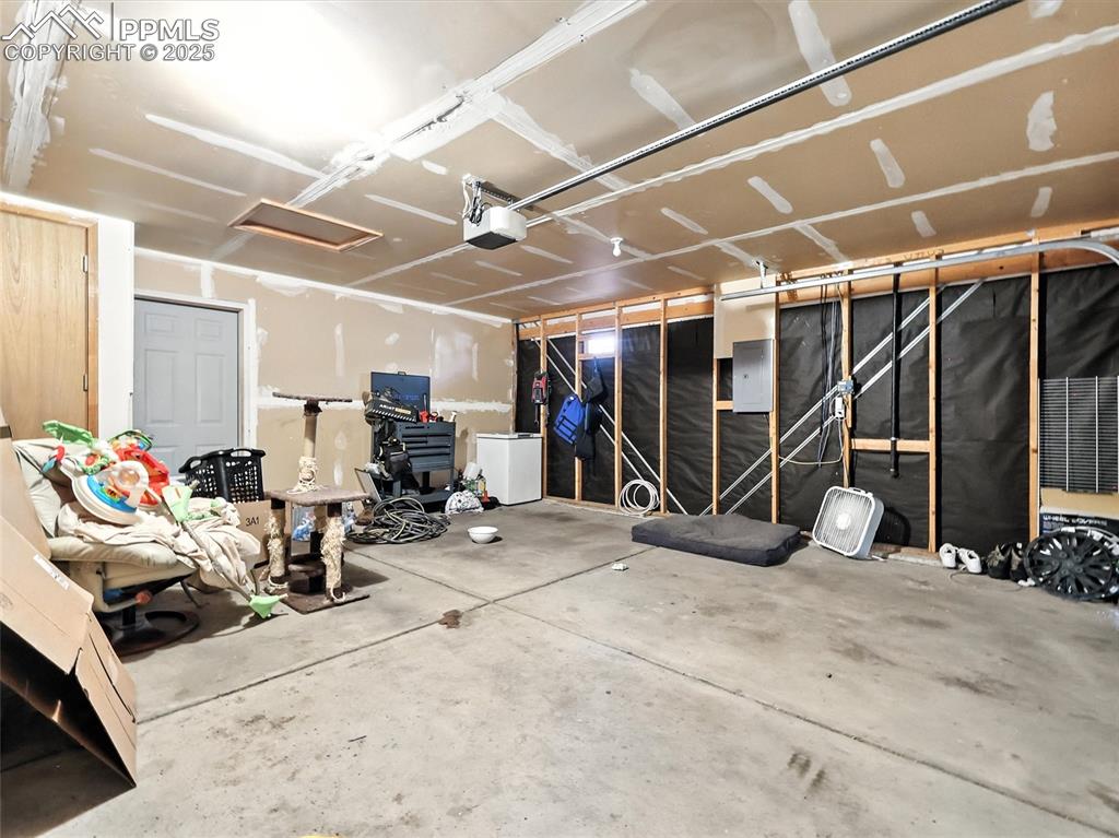 entrance into house from garage