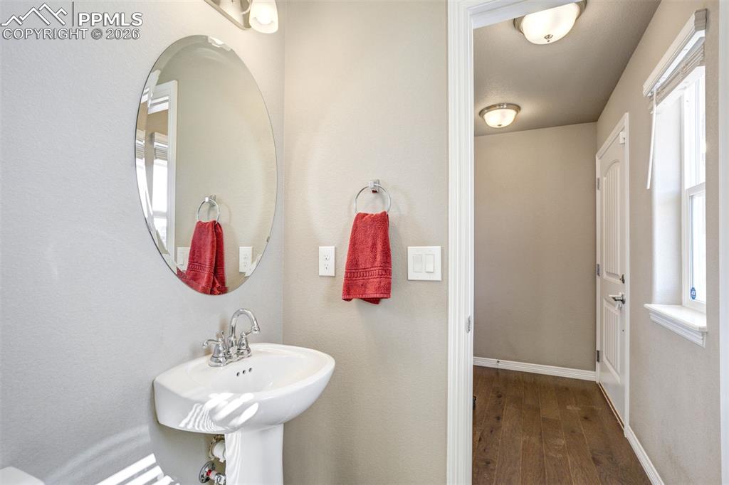 Main Level Half Bath