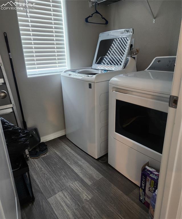 Laundry room at the main level