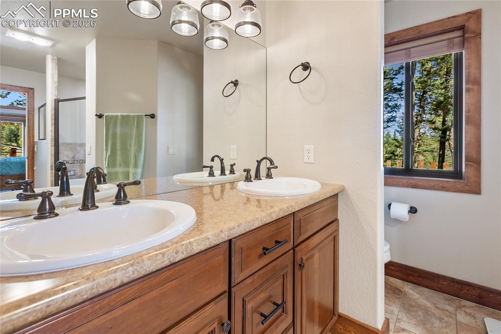 Main level Primary bath...very spacious!