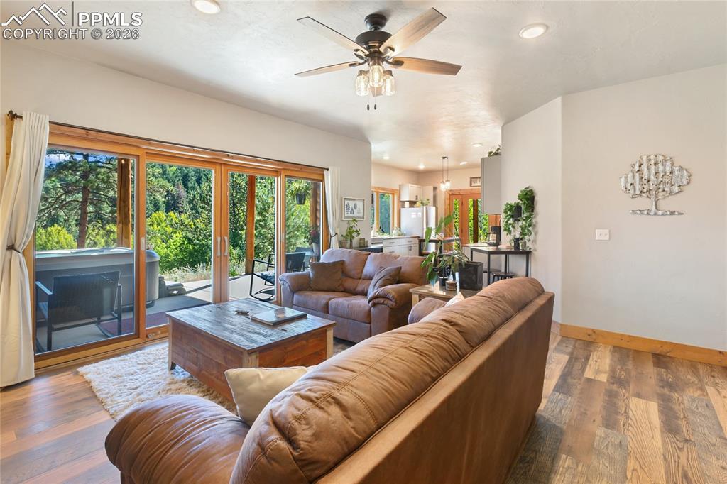 Plus you have your own walk out and lower level patio just off the family room.