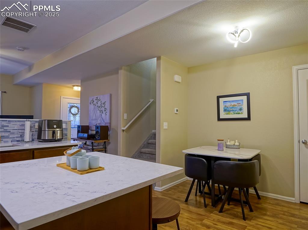 Kitchen and Dining View 2