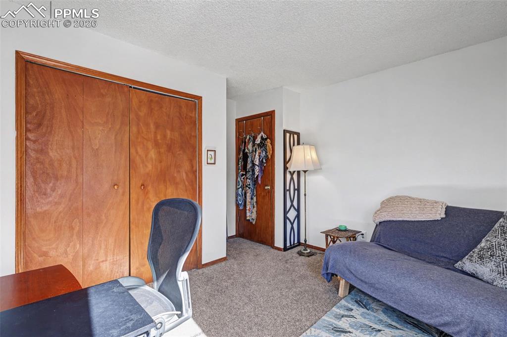 Bedroom 2 being used as an office 