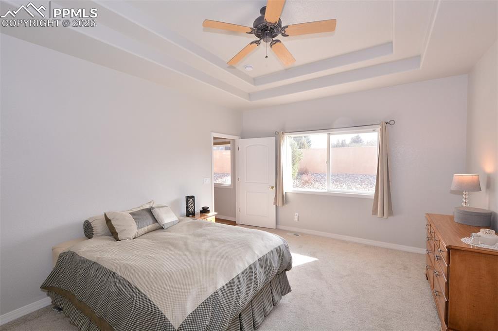 Primary bedroom on main level