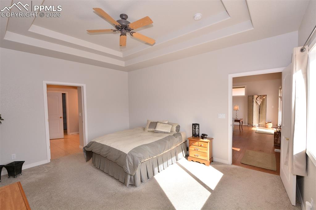 2nd view of primary bedroom on main level