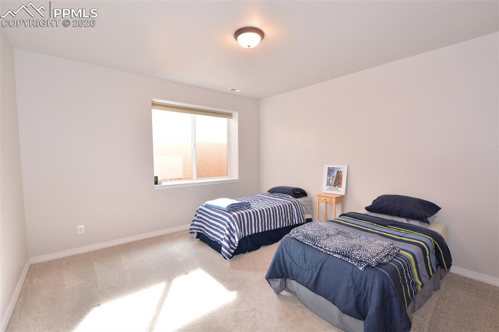 3rd bedroom in basement