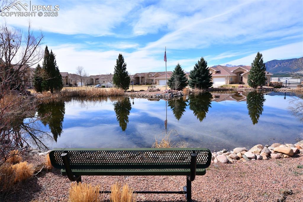 Pond near the property