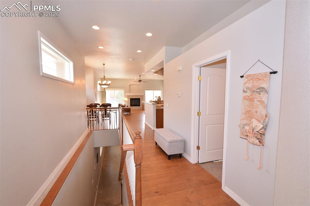 Main level hallway from entry