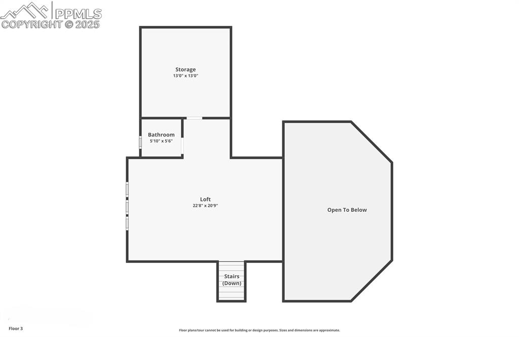 View of room layout